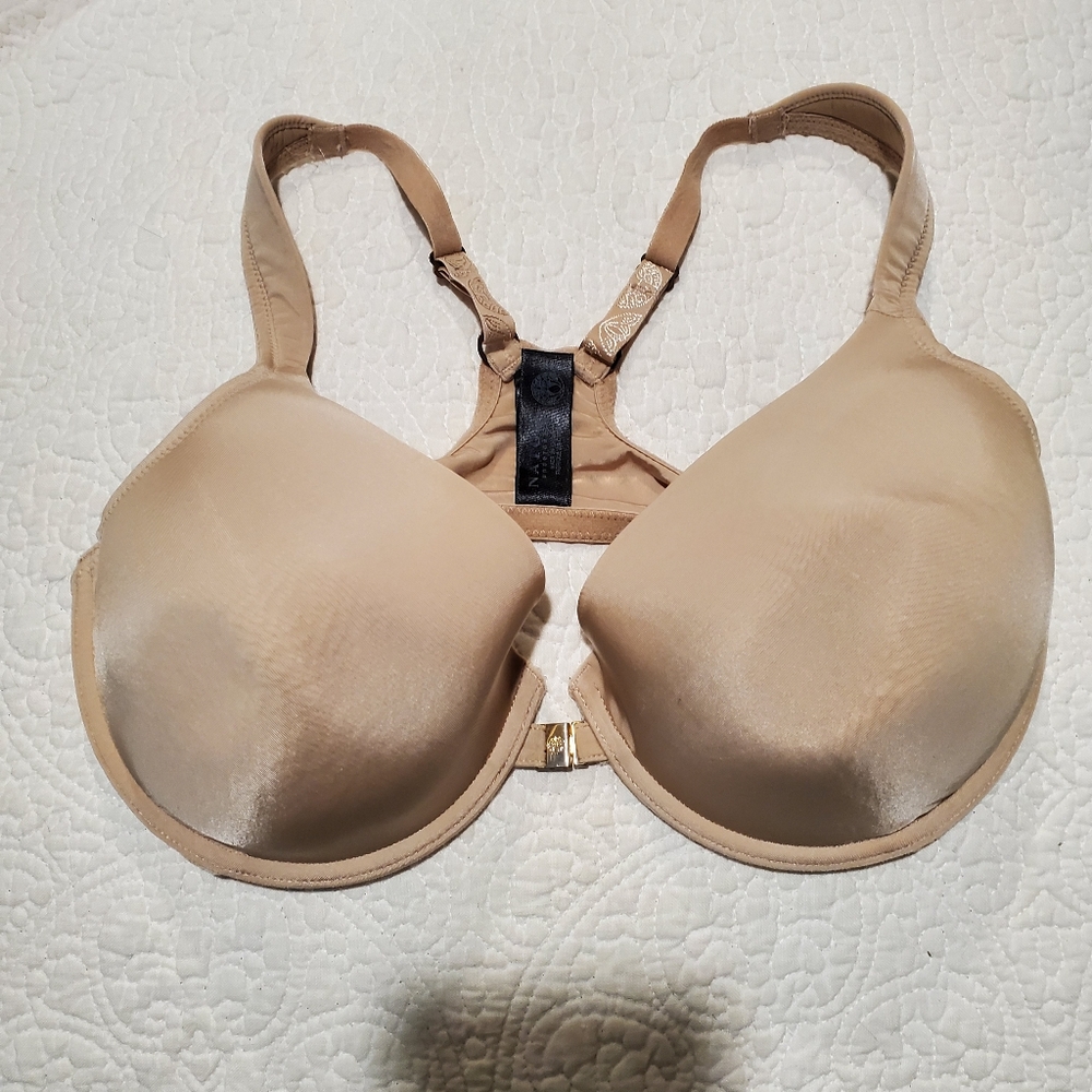 Natori Underneath 136002 Nude Contour Underwire Racerback Bra, Sz 36D
